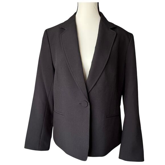 LeSuit Blazer by Kasper | Black | Size 14 Petite - Picture 1 of 5